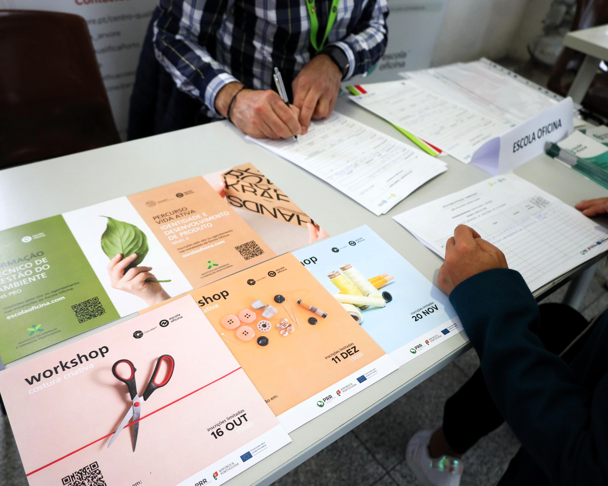 Escola Oficina voltou à Feira Social 